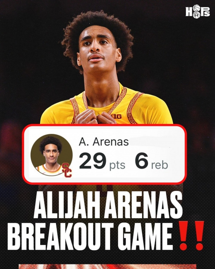 kaiyun-29分6板！阿利贾·阿里纳斯生涯第五场NCAA比赛打出高光表现